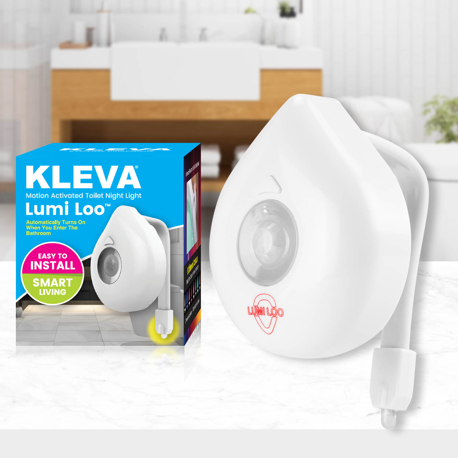 Lumi Motion Sensor Toilet LED Night Light – LUCKYWINN