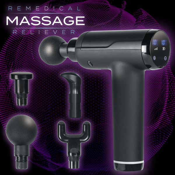 Remedical Massage Reliever™️ Deep Tissue Massage Therapy Gun UPSELL Kleva Range - Everyday Innovations   