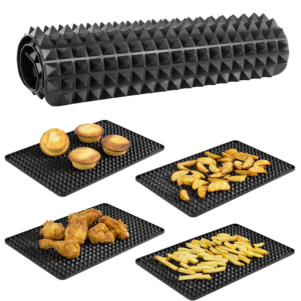 Kleva Dry Fry Bake Mat  - Turn Your Oven Into An Air Fryer For Healthy Oil FREE Cooking! Kitchen Gadget Kleva Range - Everyday Innovations   