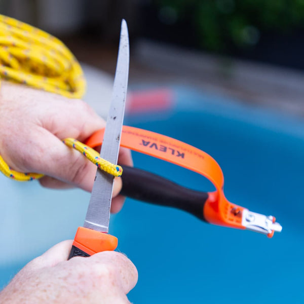 Universal Sharpening Tool - For Knives, Scissors and Garden Shears gardening and outdoor Kleva Range - Everyday Innovations   