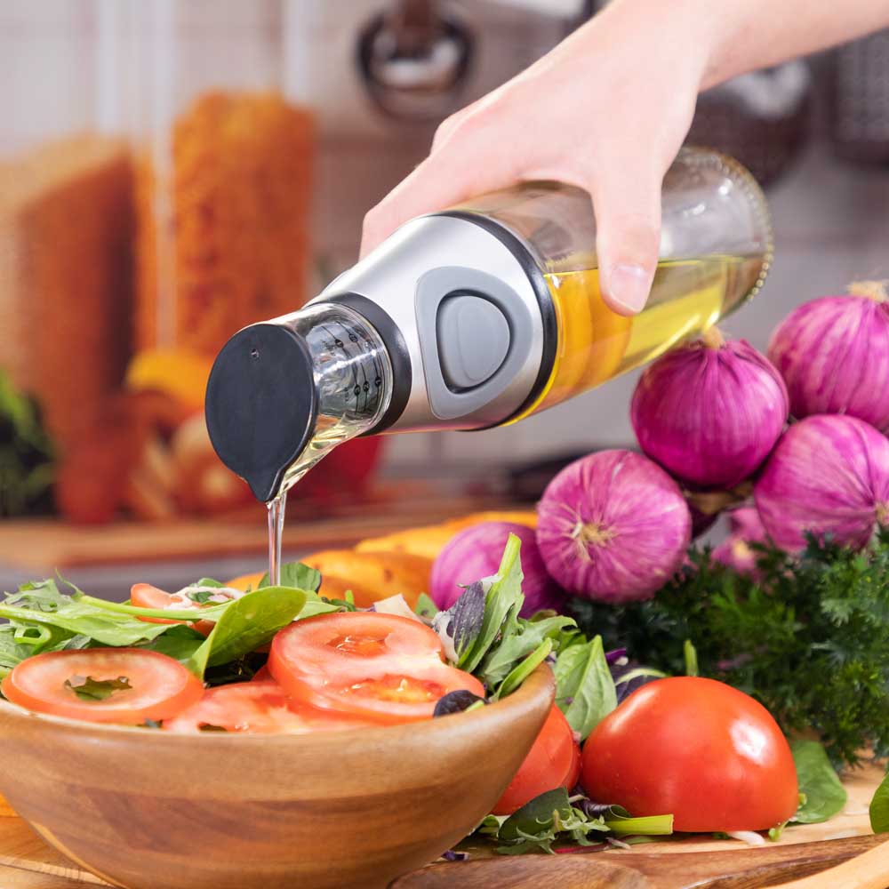 Buy Olive Oil Dispenser - Oil Measure Dispenser Bottle, Press and