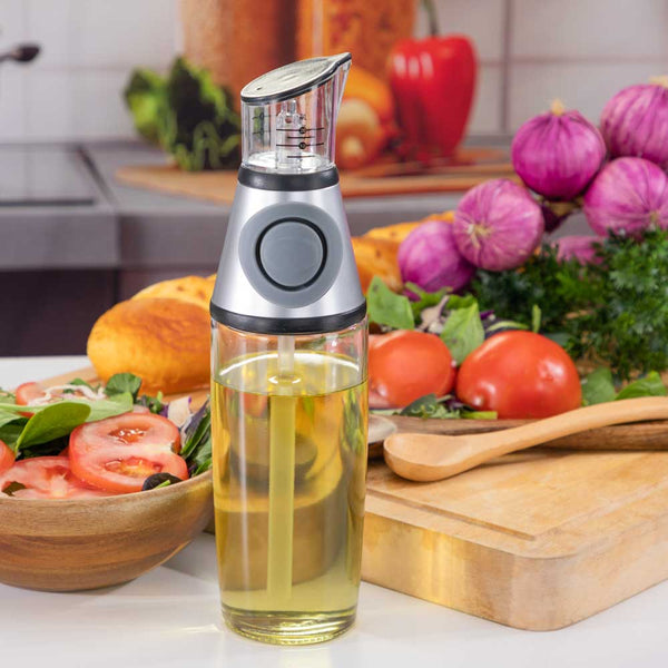 Glass Oil Portion Pourer - Precisely Measure & Dispense The Perfect Amount Of Oil! UPSELL Kleva Range   