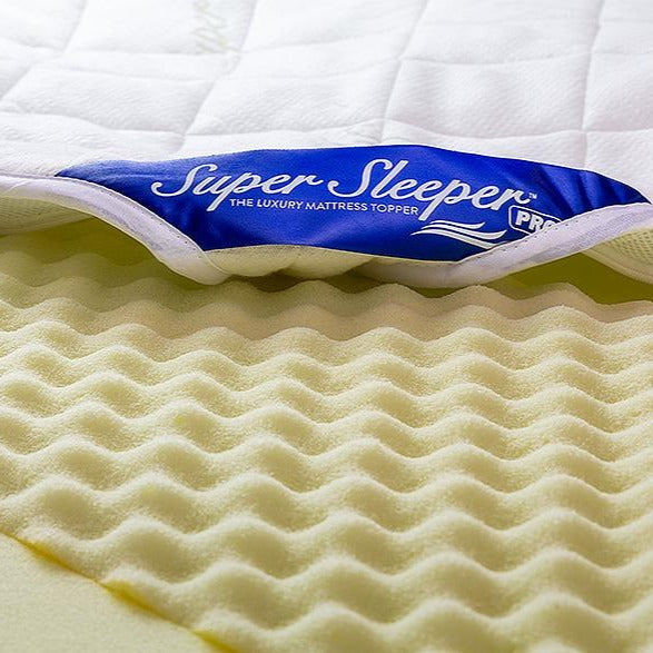 Super Sleeper Pro Mattress Topper - Make Your Mattress Feel Brand New + FREE Pillows Mattress Topper Kleva Range   