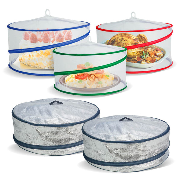 Food Cover Foldable/Collapsible Pop Up Food Net Cover/Table Food