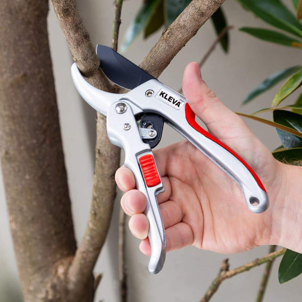 Kleva Quality Ratchet Pruning Shears With Easy Grip Squeeze & Release Handles UPSELL Kleva Range - Everyday Innovations   