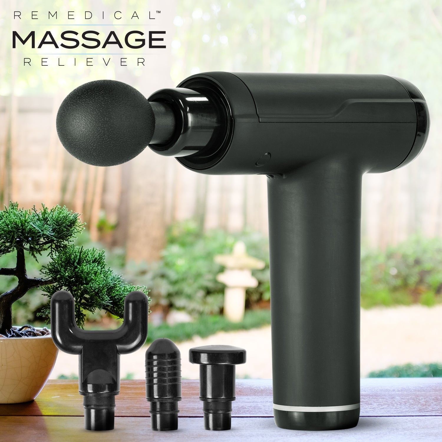 Deep Tissue Percussive Massage Therapy Gun - Instant Relief For Sore Muscles + Joints massage gun Kleva Range - Everyday Innovations   