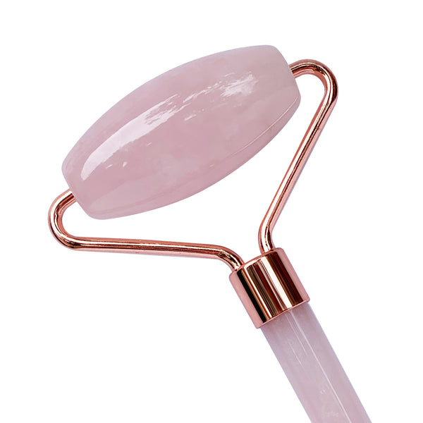 Rose Quartz Dual-Sided Facial Roller Health and Beauty Kleva Range - Everyday Innovations   