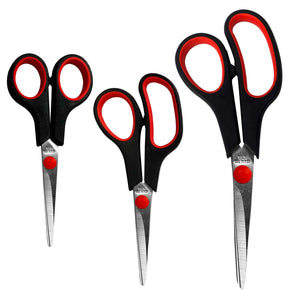 Essential Kitchen Scissor 3 Pack - Perfect for Herbs, Meat to Fabric and Paper! Kitchen Kleva Range - Everyday Innovations   