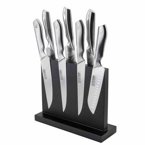 Double-sided Magnetic Knife Block Holds & Displays All your Knives Safely & Securely! Kitchen Knives Kleva Range - Everyday Innovations   