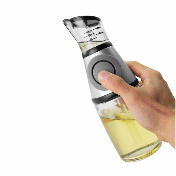 Glass Oil Portion Pourer - Precisely Measure & Dispense The Perfect Amount Of Oil! UPSELL Kleva Range   