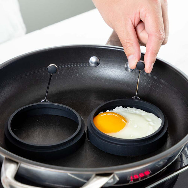 Kleva Silicone Egg Rings - Make Perfect Eggs Every Time! Kitchen Gadget Kleva Range - Everyday Innovations   