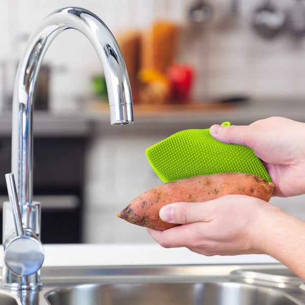 Non-Scratch Silicone Scrubber 2 Pack - Perfect for Kitchen + Bathroom Cleaning! Cleaning Kleva Range - Everyday Innovations   