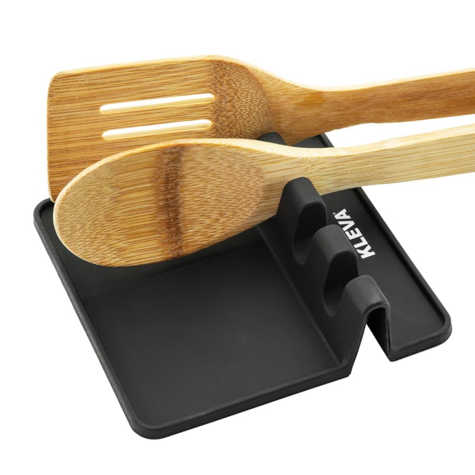 Kleva®  Silicone Utensils Rest - Keep Your Kitchen Bench Top Mess Free!  Bunnings Marketplace   