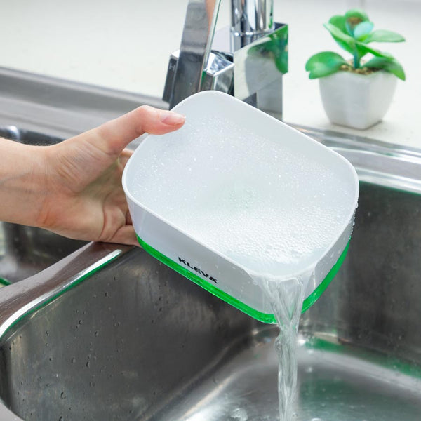 Sink Buddy - 2 in 1 Instant Soap Pump Dispenser & Sponge Caddy! Cleaning Kleva Range - Everyday Innovations   