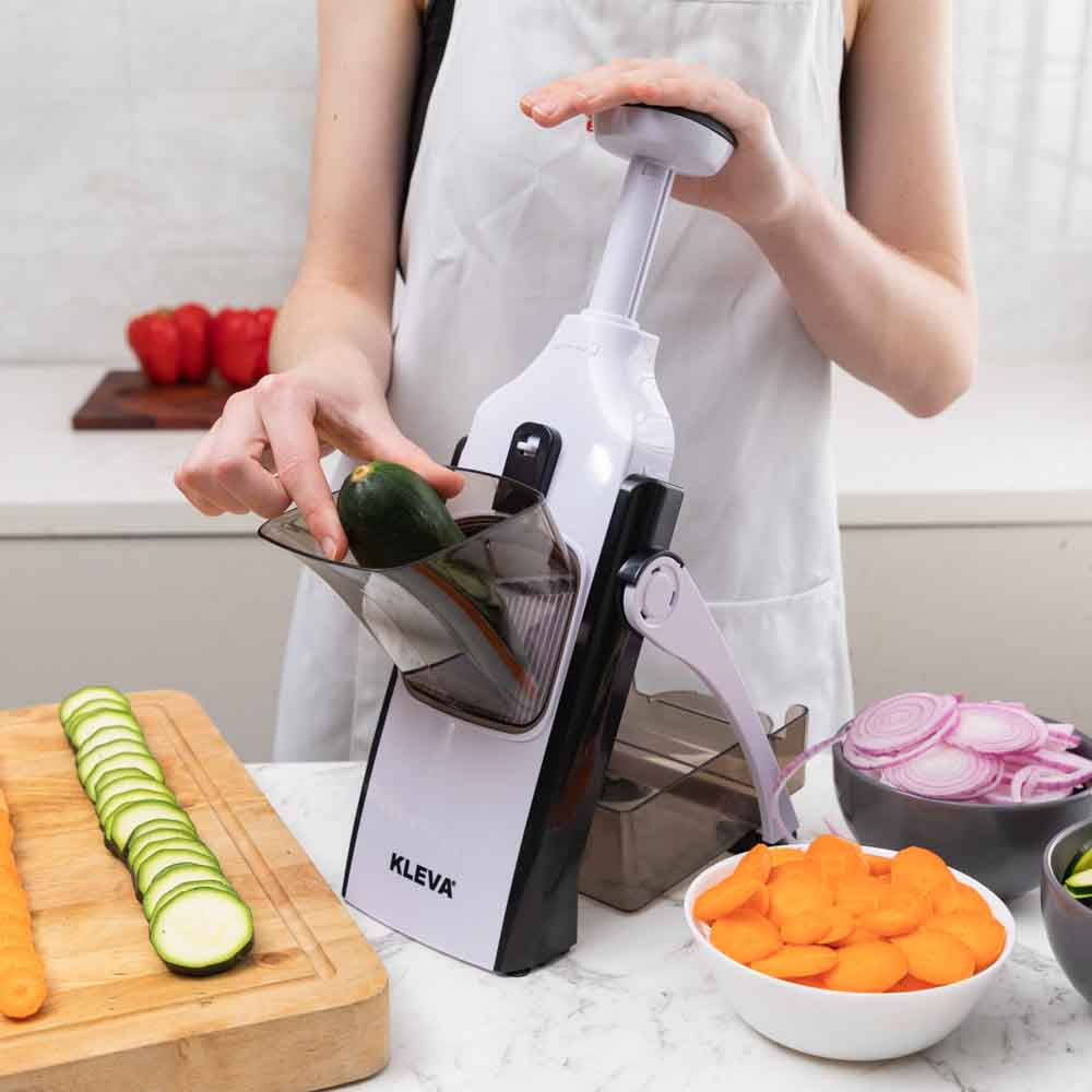 Kleva Safety Slicer™️ One-Push XL Vegetable Slicer Buy 1 GET 1