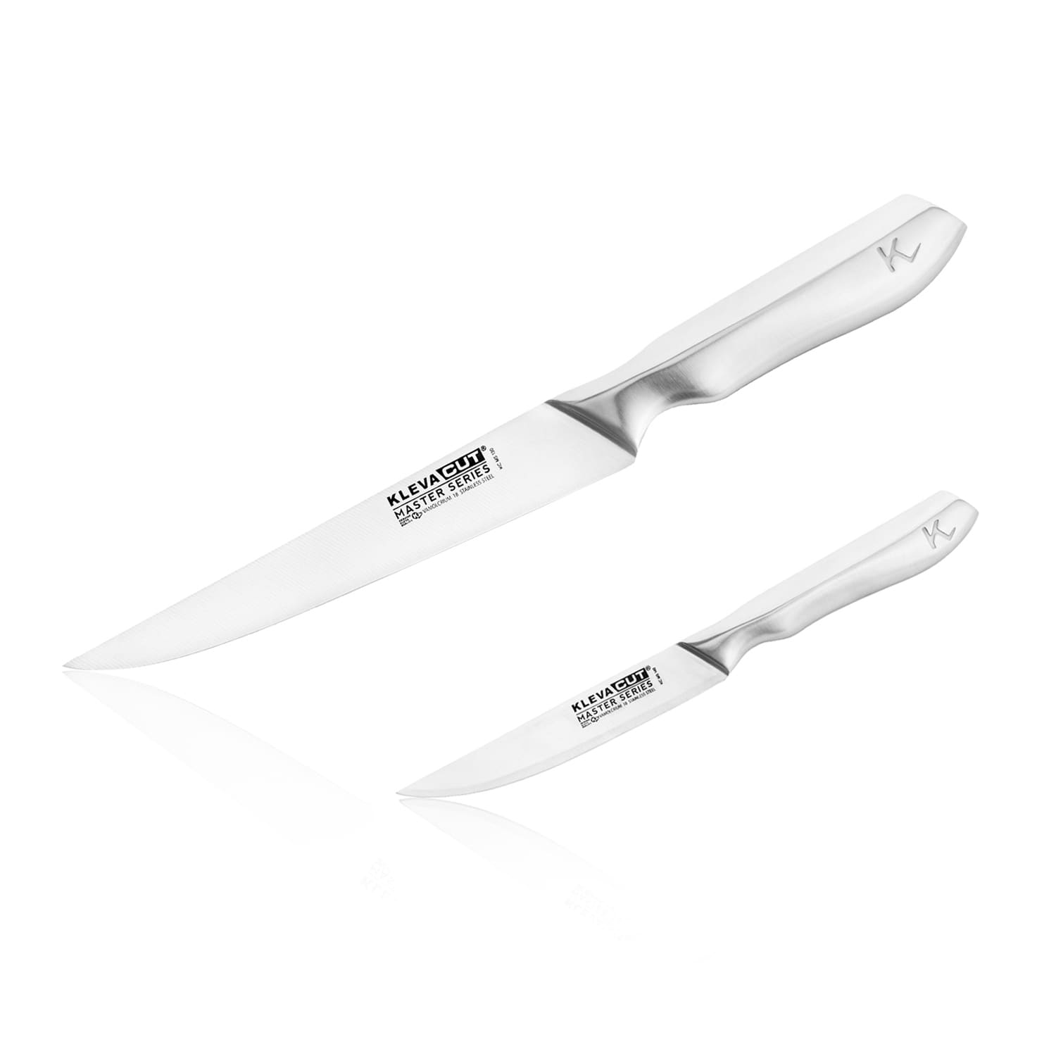 Upgrade to 5pc Set With 11.5cm Utility Knife + 20cm Slicer Knife UPSELL Kleva Range - It's Kleva, It's Simple, It Works   