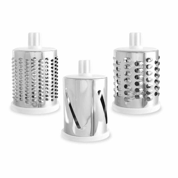 Individual Sumo Slicer® Drums - Coarse Grater, Fine Grater & Slicer Drum Available Kitchen Kleva Range - It's Kleva, It's Simple, It Works   