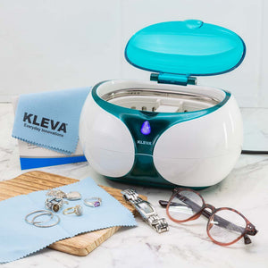Kleva Sonic Quick Clean™️ Ultrasonic Jewellery Cleaner + FREE Jewellery Polishing Cloth Cleaning Kleva Range - Everyday Innovations   