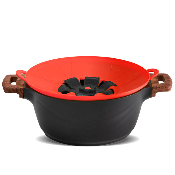 Spill Stopper Pot Cover - Prevent Spills, Splashes and Stress In The Kitchen! Kitchen Gadget Kleva Range - Everyday Innovations   