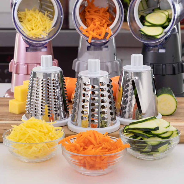 Kleva Sumo Slicer® XL NEW Improved Design + 3 Interchangeable Drums - New Colours! Kitchen Gadget Kleva Range - Everyday Innovations   