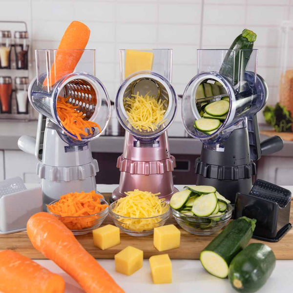 Kleva Sumo Slicer® XL NEW Improved Design + 3 Interchangeable Drums - New Colours! Kitchen Gadget Kleva Range - Everyday Innovations   