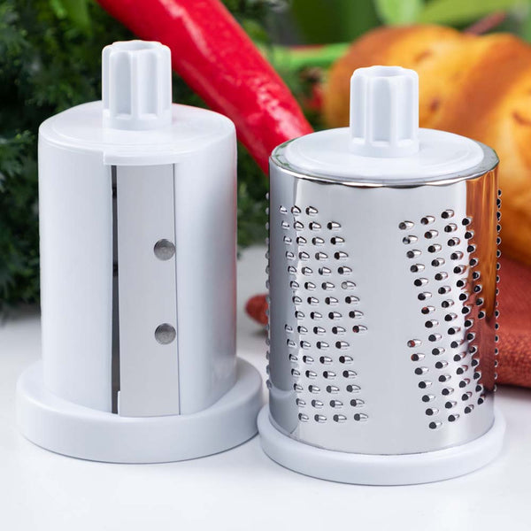 Kleva Sumo Slicer® Drums - Medium Slicer & Ultra Fine Grater! Kitchen Kleva Range - It's Kleva, It's Simple, It Works   