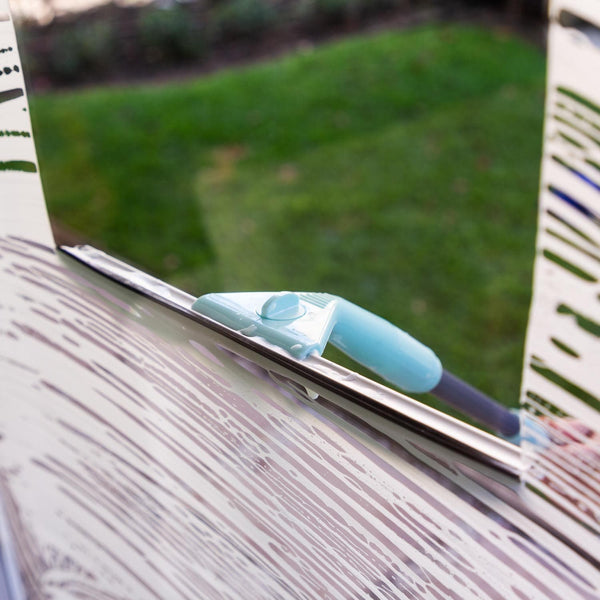 Telescopic Window Cleaning Kit + Soft Microfibre Cloths & Streak-free Squeegee Cleaning Kleva Range - Everyday Innovations   