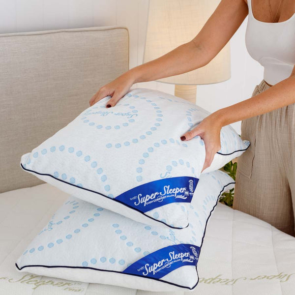 Super Sleeper Pro Adjustable Pillow With Cooling Technology - TV Double Offer! Pillow Kleva Range - Everyday Innovations   