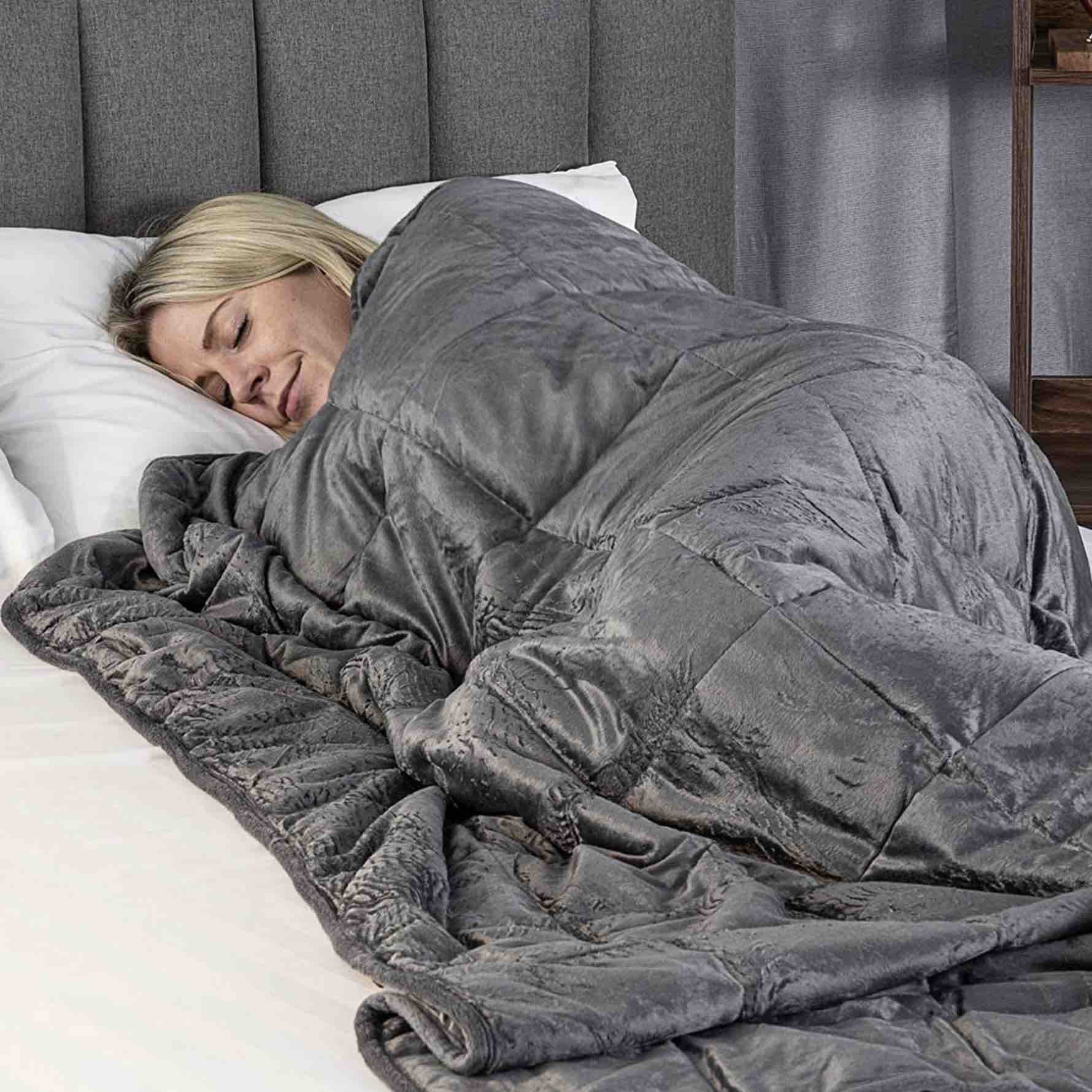 Calming Therapy Weighted Blanket: Promote Sleep & Relaxation – Kleva Range  - Everyday Innovations