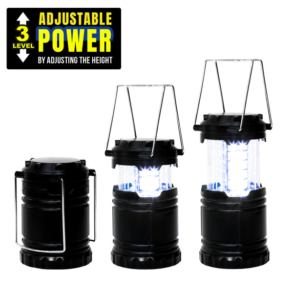 Adjustable Tough Lantern With 30 Powerful LED Lights gardening and outdoor Kleva Range   