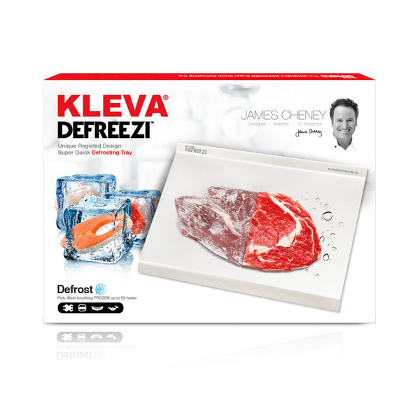 Defreezi® Defrosting Tray De-Thaw Meat + Frozen Food Up To 5x Faster! Defrost Kleva Range   