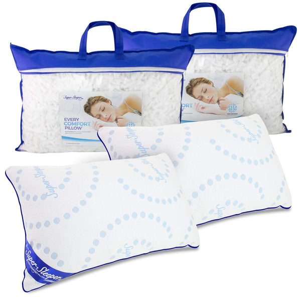 Super Sleeper Pro Adjustable Pillow With Cooling Technology - TV Double Offer! Pillow Kleva Range - Everyday Innovations   