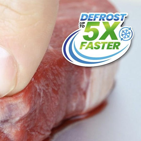 Defreezi® Defrosting Tray De-Thaw Meat + Frozen Food Up To 5x Faster! Defrost Kleva Range   