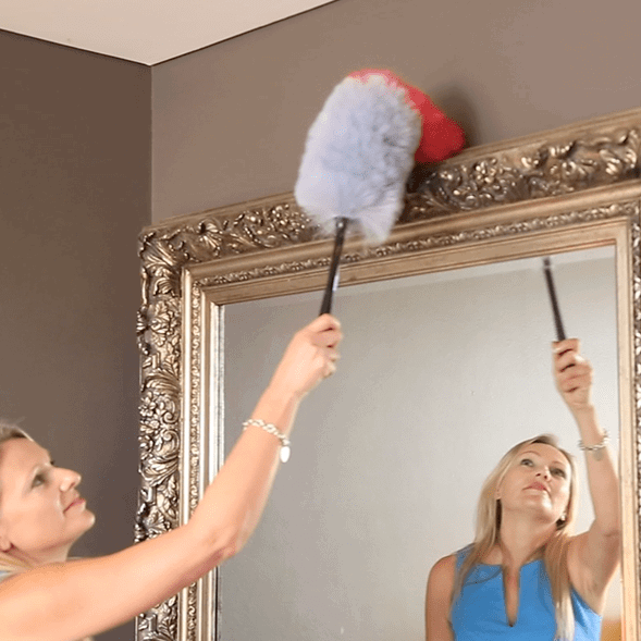 Kleva Miracle Magnetic Duster® Attracts Dust Like A Magnet! Also Bend Cleaning Kleva Range   