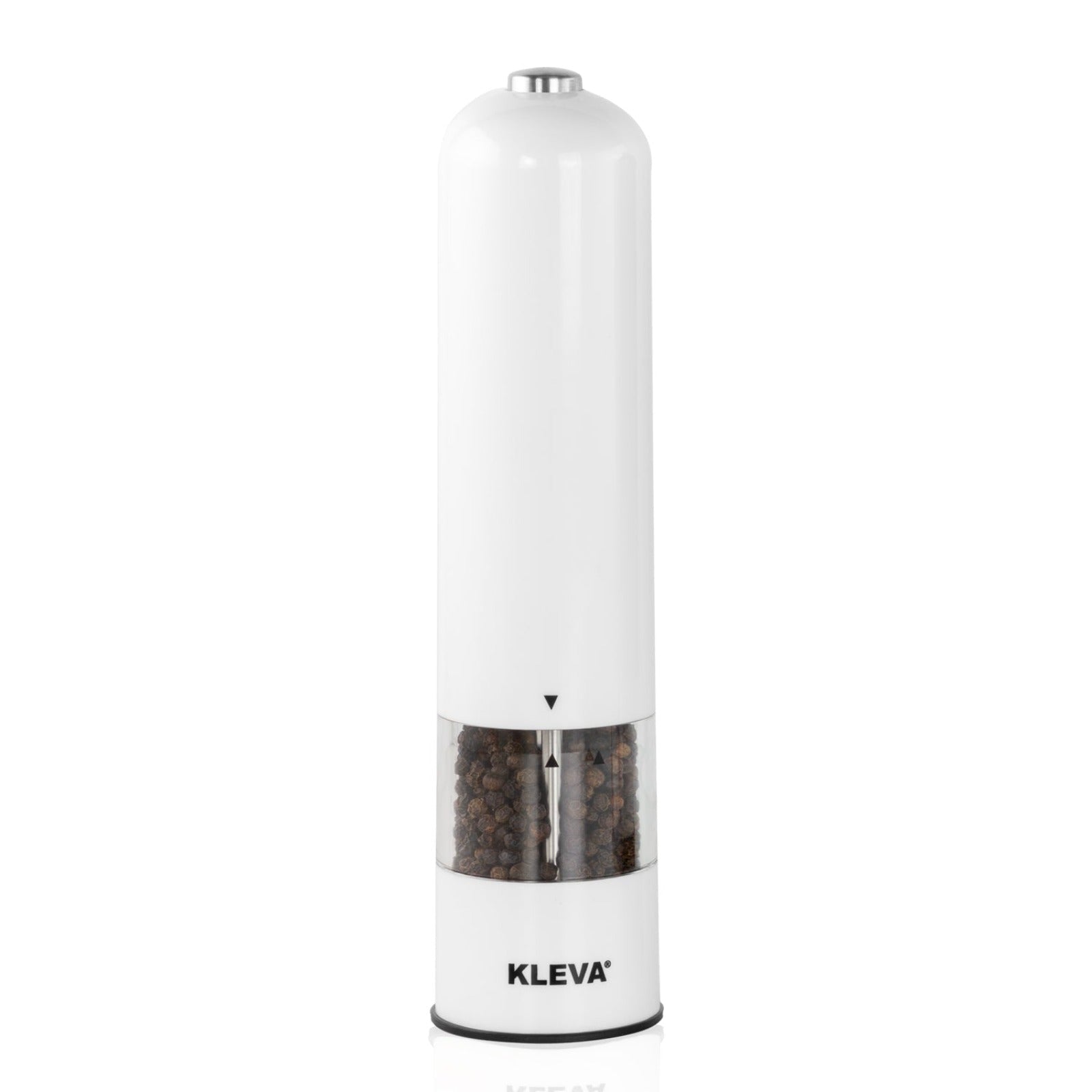 KLEVA® Electric Salt Or Pepper Grinder With LED Light For Quick + Controlled Seasoning - white  Bunnings Marketplace   