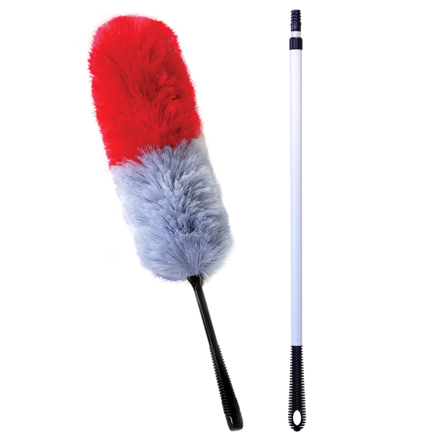 Miracle Magnetic Duster® Attracts Dust Like A Magnet + Telescopic Extension Pole UPSELL Kleva Range   