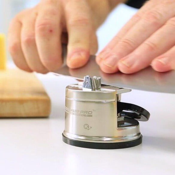 Kleva Sharp Pro® Knife Sharpener With Precision Honing Plate + Suction Base Knife Sharpener Kleva Range   