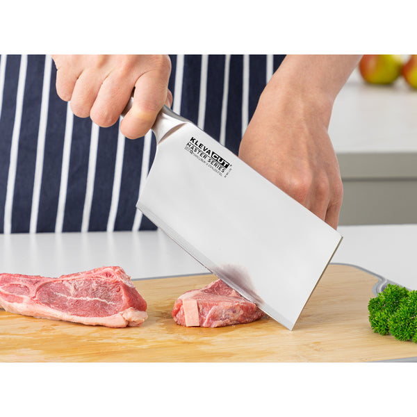 KlevaCut® Master Series Professional Cleaver Knife - 18cm Kitchen Knives Kleva Range   