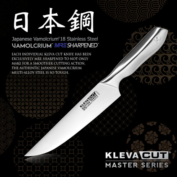 20cm Chef Knife - KlevaCut® Master Series Professional Kitchen Knives Kleva Range   